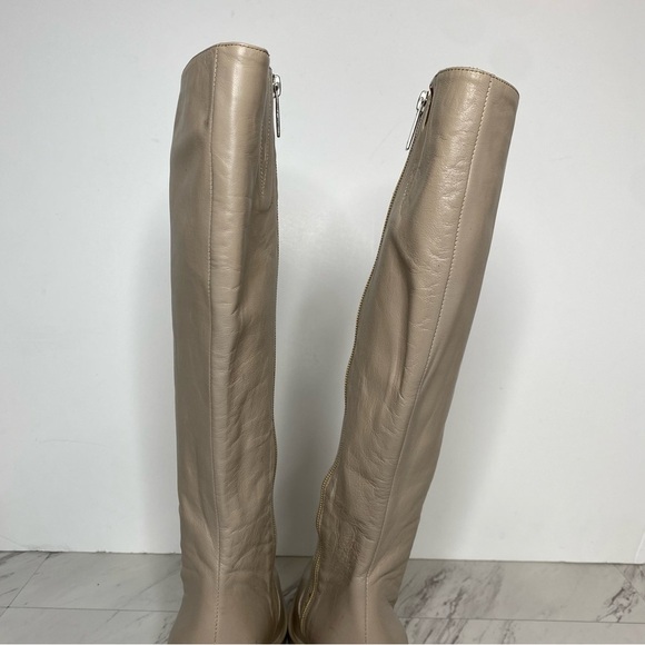 Aquatalia Pointed Toe Leather Tall Boot 7 1/2 - Picture 5 of 16